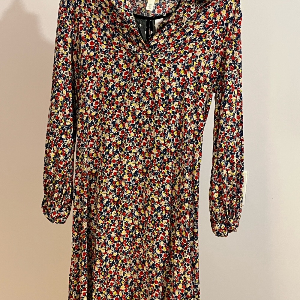 Floral Long Sleeve Dress